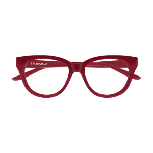 Balenciaga BB0441O Col.005 burgundy burgundy tra Cal.53 New EYEGLASSES-EYEWEAR