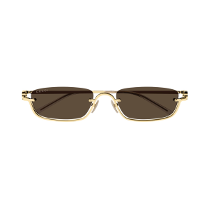 Gucci GG1278S Col.001 gold gold brown Cal.55 New SUNGLASSES