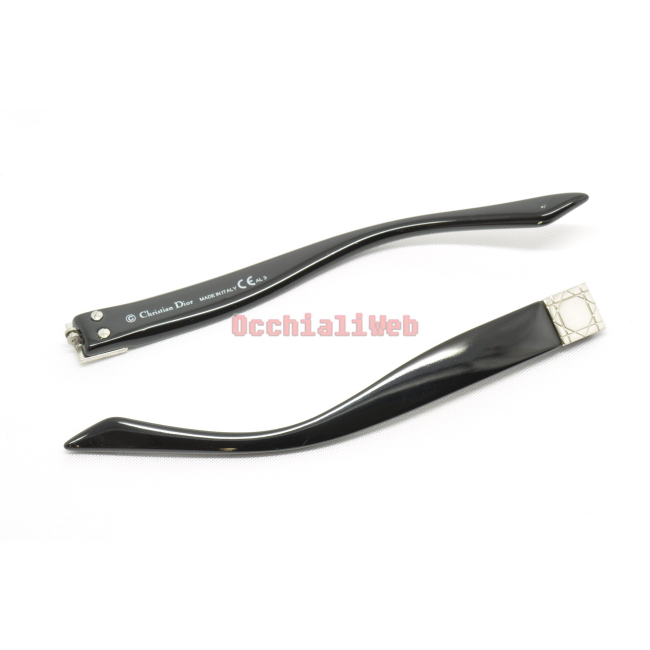 DIOR 611  Col. D281B NERE - BLACK  ASTE DI RICAMBIO / REPLACEMENT ARMS
