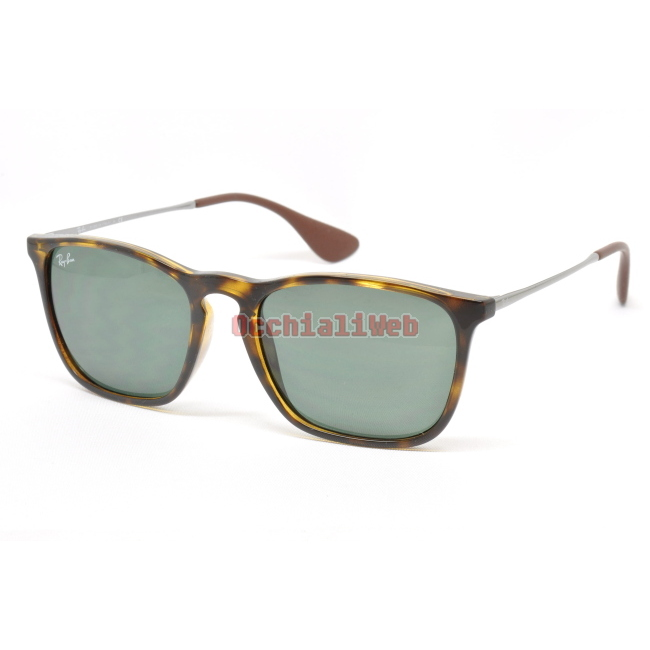 Ray-Ban RB 4187 CHRIS Col.710/71 Cal.54 New Occhiali da Sole-Sunglasses