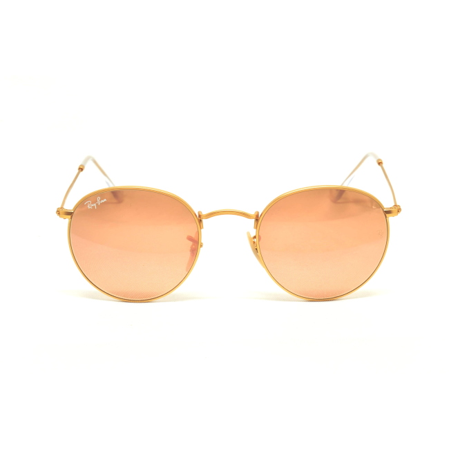Ray-Ban RB 3447 Round Metal Col.112/Z2 Cal.50 New SUNGLASSES