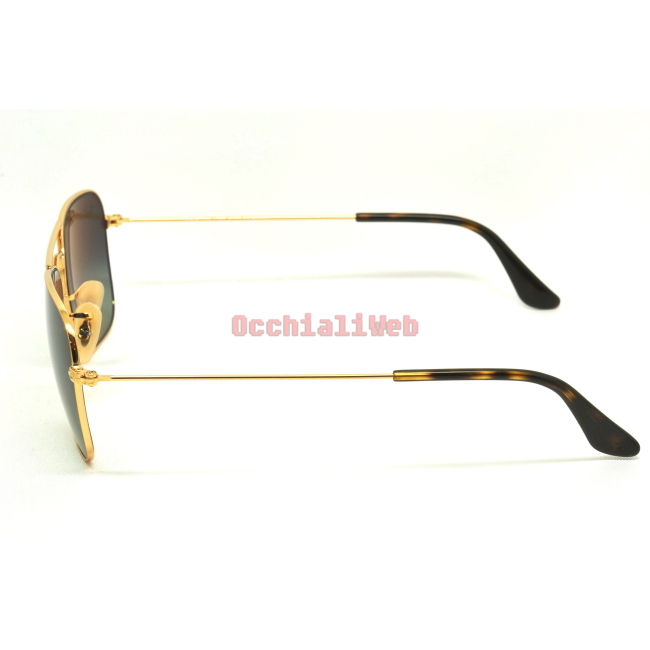 Ray-Ban RB 3136 CARAVAN Col.181/71 Cal.55 New Occhiali da Sole-Sunglasses