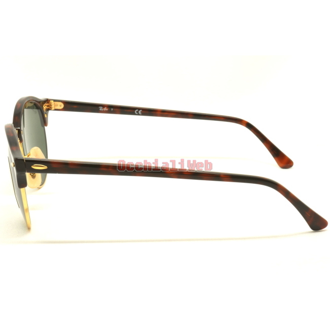 Ray-Ban RB 4246 CLUBROUND Col.990 Cal.51 New Occhiali da Sole-Sunglasses