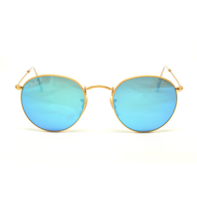 Ray-Ban RB 3447 ROUND METAL Col.112/4L Cal.50 New SUNGLASSES