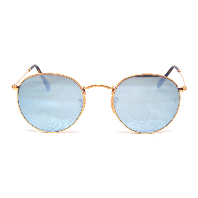 Ray-Ban RB 3447-N ROUND METAL Col.001/30 Cal.50 New SUNGLASSES