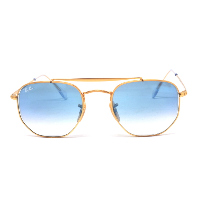 Ray-Ban RB 3648 THE MARSHAL Col.001/3F Cal.54 New Occhiali da Sole-Sunglasses