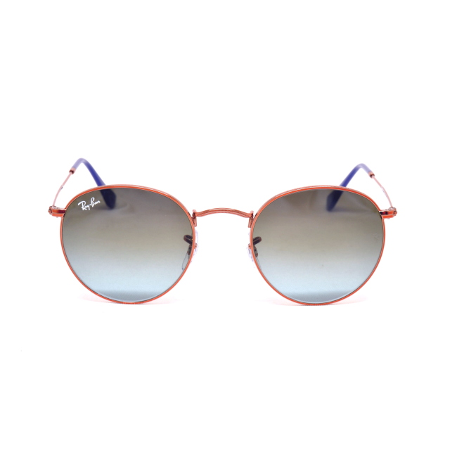 Ray-Ban RB 3447 ROUND METAL Col.9003/96 Cal.50 New Occhiali da Sole-Sunglasses