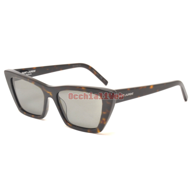 Saint Laurent SL 276 MICA Col.002 havana havana grey Cal.53 New SUNGLASSES