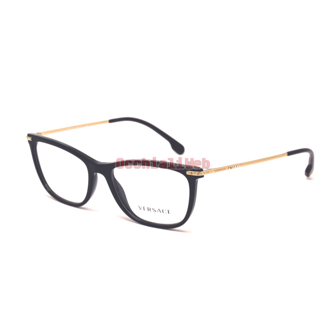 Versace 3274 B Col.GB1 Cal.52 New EYEGLASSES-EYEWEAR
