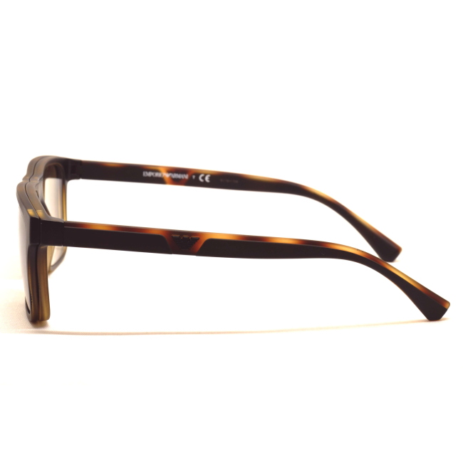 Emporio Armani EA 4115 + CLIP Col.5802/1W Cal.54 New Occhiali da Sole-Sunglasses