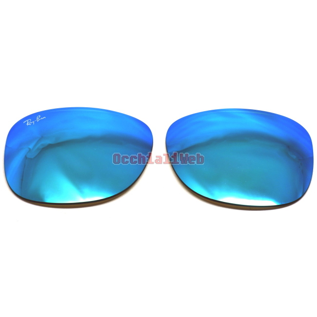 LENTI/LENS DI RICAMBIO RAY-BAN ANDY 4202 CAL 55 SPECCHIO BLU / MIRROR BLUE