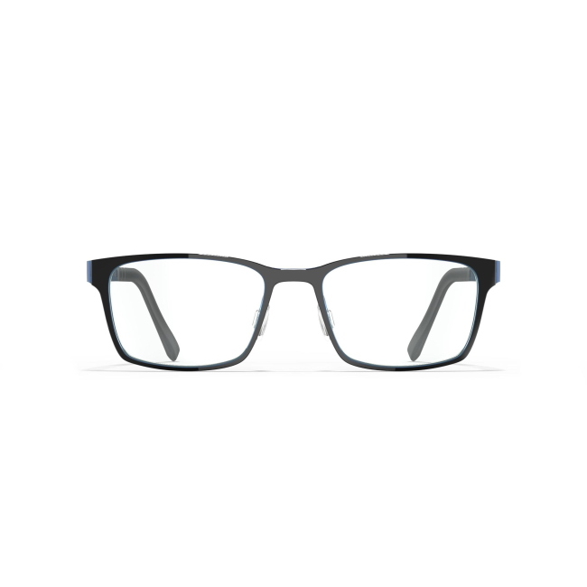Bf BF912 KALDBAK Col.1374 black gold blu Cal.54 New EYEGLASSES-EYEWEAR