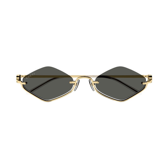 Gucci GG1604S Col.001 gold gold grey Cal.53 New SUNGLASSES