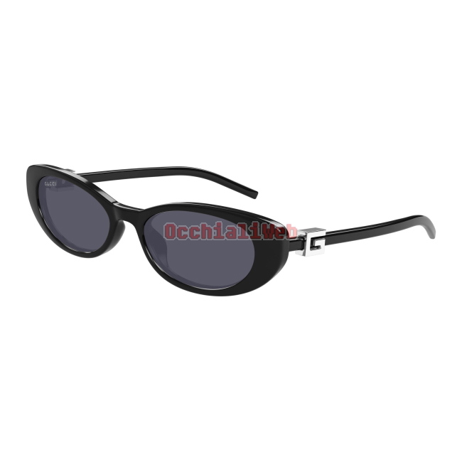 Gucci GG1680S Col.001 black black grey Cal.52 New SUNGLASSES