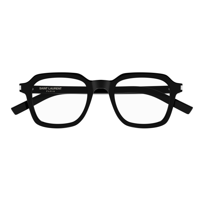 Saint Laurent SL 715 SLIM OPT Col.001 black black transpare Cal.49 New EYEGLASSES-EYEWEAR