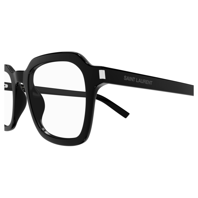Saint Laurent SL 715 SLIM OPT Col.001 black black transpare Cal.49 New EYEGLASSES-EYEWEAR