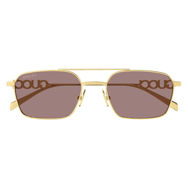 Gucci GG1804S Col.003 gold gold brown Cal.54 New SUNGLASSES