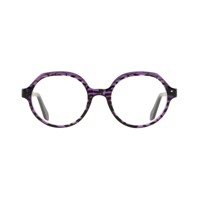 Vanni  Petite M156-A355 Col.macro trasp viola Cal.49 New EYEGLASSES-EYEWEAR