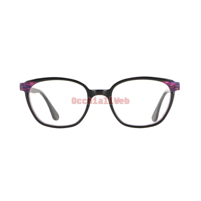 Vanni Eyewear V1714-A551 Col.nero fucsia Cal.51 New EYEGLASSES-EYEWEAR