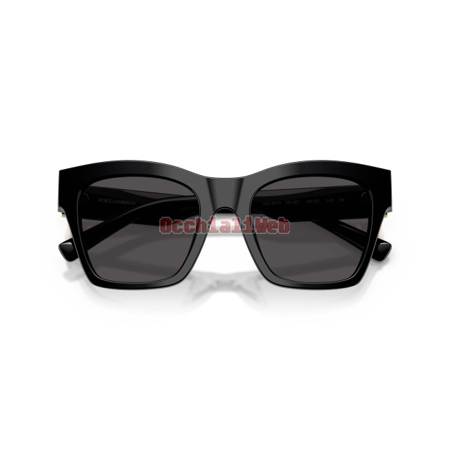 Dolce & Gabbana 4512 SOLE Col.501/87 Cal.53 New SUNGLASSES