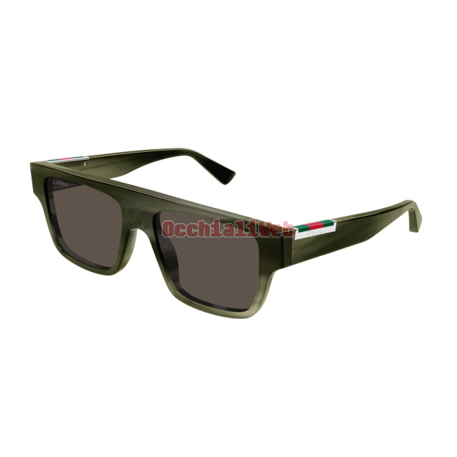 Gucci GG1960S Col.005 green green brown Cal.53 New SUNGLASSES