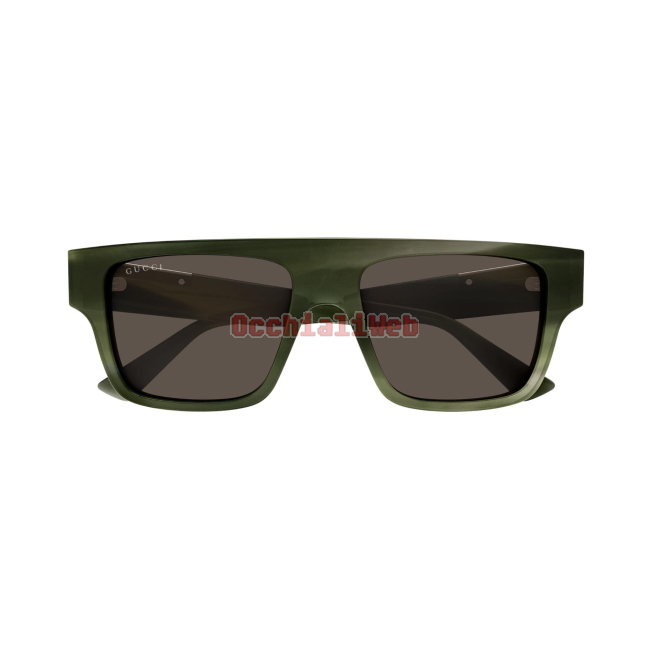 Gucci GG1960S Col.005 green green brown Cal.53 New SUNGLASSES