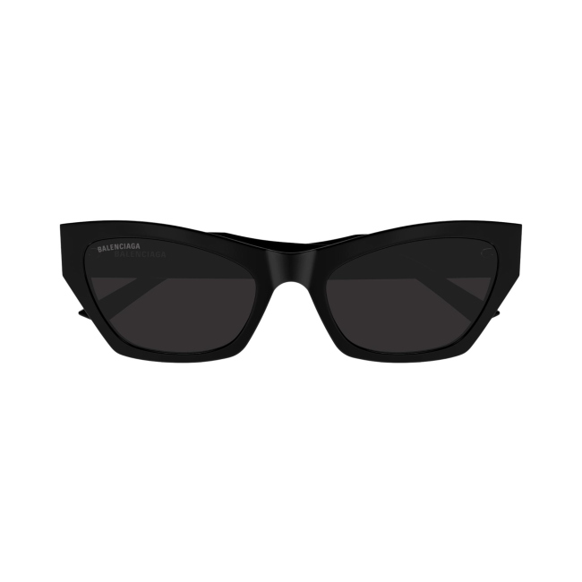Balenciaga BB0447S Col.001 black black grey Cal.56 New SUNGLASSES